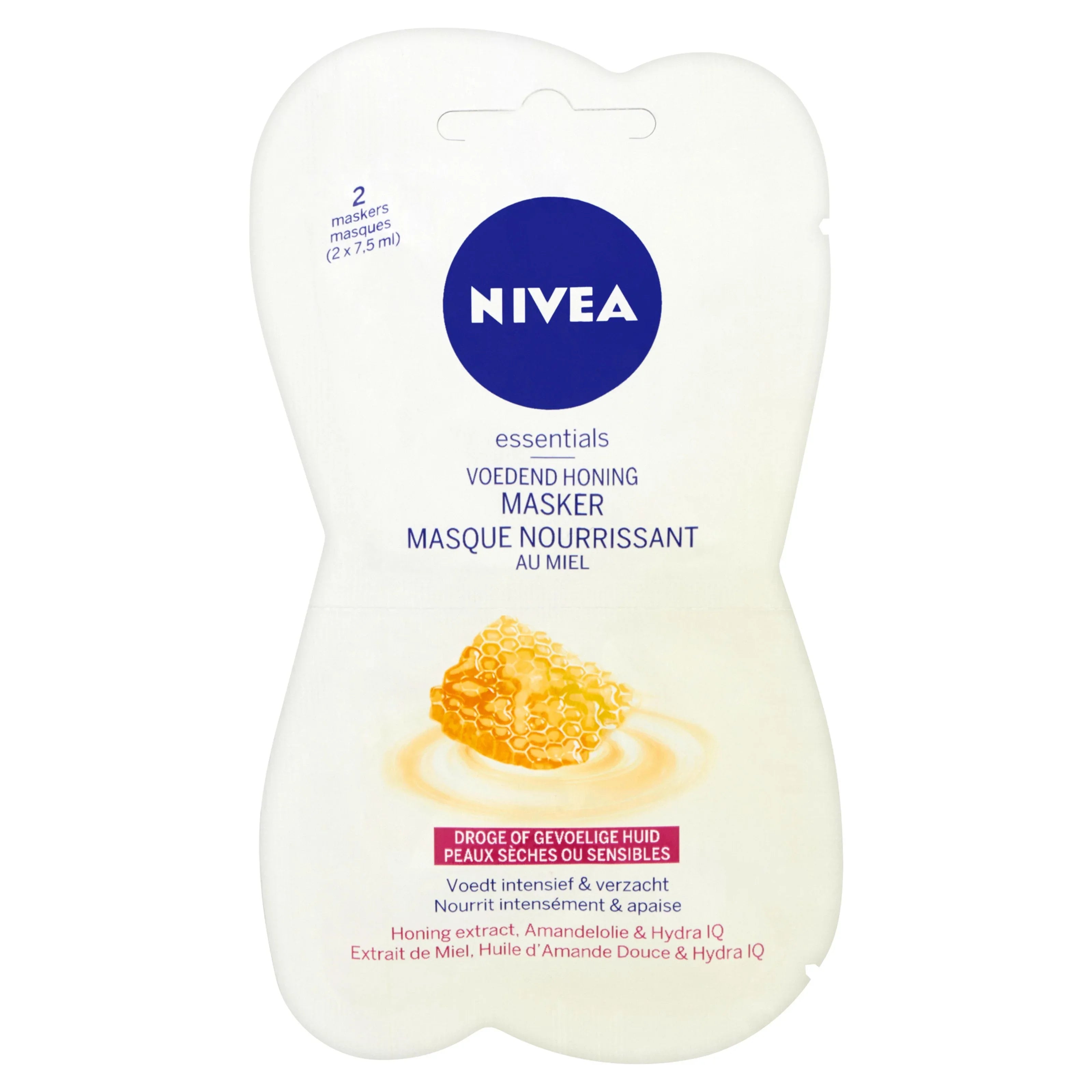 Nivea Essentials voedende masker honing 15 Milliliter