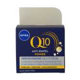 Nivea Visage anti-rimpel nachtcreme Q10+ 50.00 Milliliter