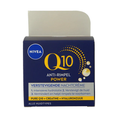 Nivea Visage anti-rimpel nachtcreme Q10+ 50 Milliliter