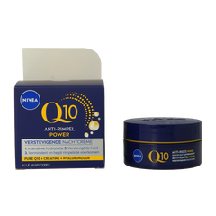 Nivea Visage anti-rimpel nachtcreme Q10+ 50 Milliliter