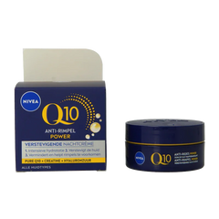 Nivea Visage anti-rimpel nachtcreme Q10+ 50 Milliliter