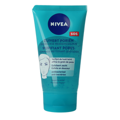 Nivea SOS zuivert porien dagelijkse reinigingsscrub 150.00 Milliliter