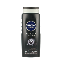 Nivea Men active clean douchegel 500.00 Milliliter