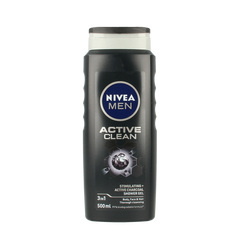 Nivea Men active clean douchegel 500.00 Milliliter