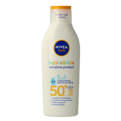 Nivea Sun protect & sensitive child sunmilk SPF50+ 200 Milliliter