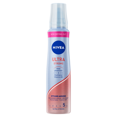 Nivea Hair care styling mousse ultra strong 150.00 Milliliter