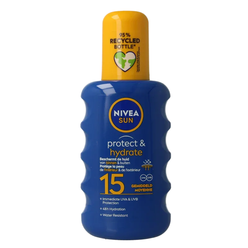 Nivea Sun protect & hydrate zonnespray SPF15 200 Milliliter