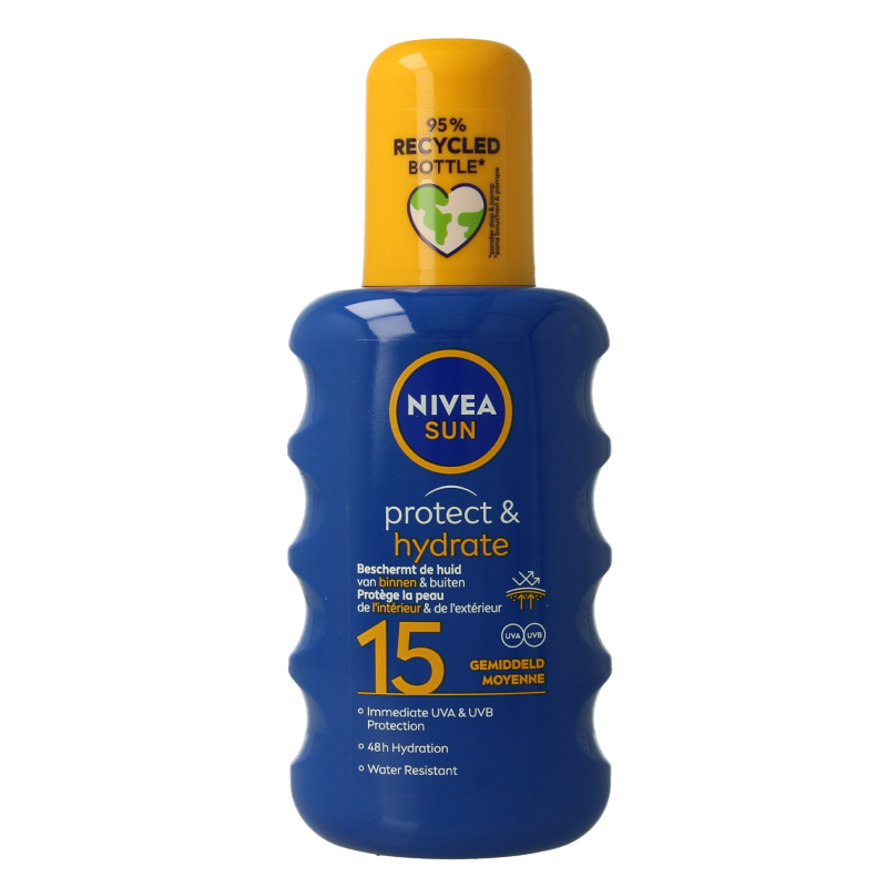 Nivea Sun protect & hydrate zonnespray SPF15 200 Milliliter