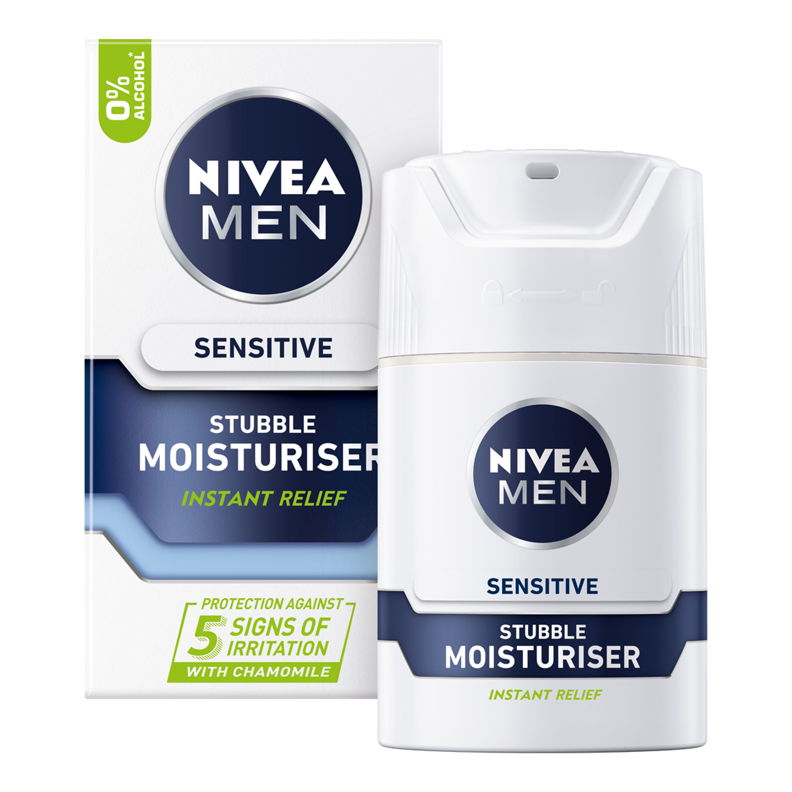 Nivea Men sensitive stubble moisturiser stoppels 50 Milliliter