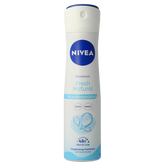 Nivea Deodorant fresh natural spray female 150.00 Milliliter