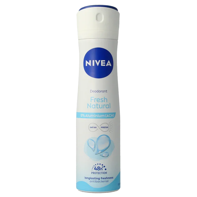 Nivea Deodorant fresh natural spray female 150 Milliliter