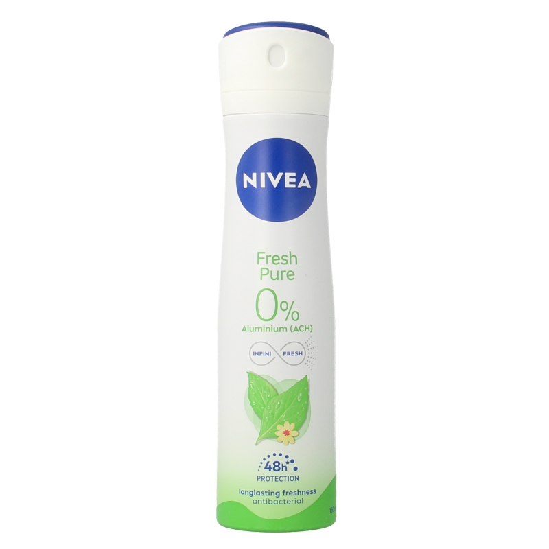 Nivea Deodorant spray fresh pure jasmine 150 Milliliter
