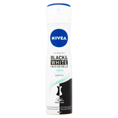 Nivea Deodorant spray invisible black & white fresh 150.00 Milliliter