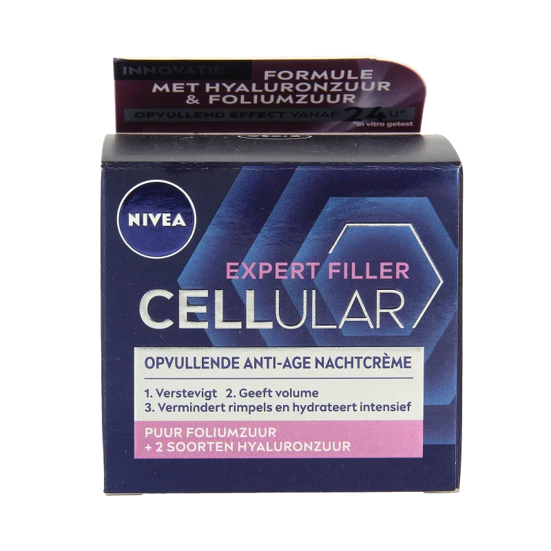 Nivea Cellular expert filler anti-age nachtcreme 50 Milliliter