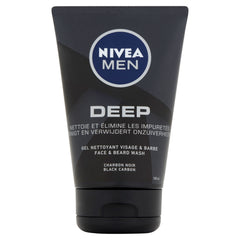Nivea Men deep black face wash 100 Milliliter