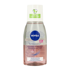 Nivea Oogmake-up remover pink 125 Milliliter