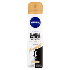 Nivea Deodorant black & white silky smooth spray 150.00 Milliliter