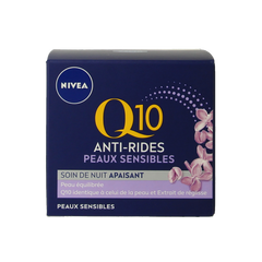Nivea Q10 Power nachtcreme sensitive 50 Milliliter