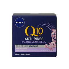 Nivea Q10 Power nachtcreme sensitive 50.00 Milliliter