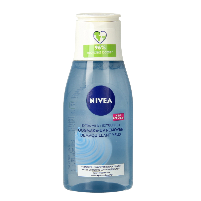 Nivea Oogmake-up remover extra mild 125 Milliliter