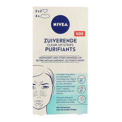 Nivea Visage clearup strips 6 Stuks