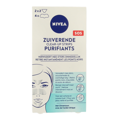 Nivea Visage clearup strips 6.00 Stuks