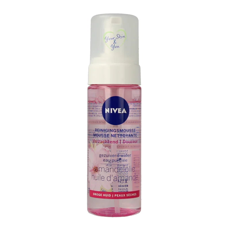 Nivea Visage reinigingsmousse droge huid 150 Milliliter