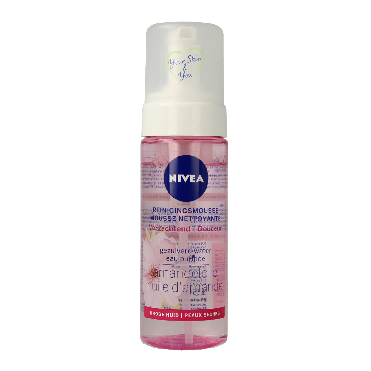 Nivea Visage reinigingsmousse droge huid 150.00 Milliliter