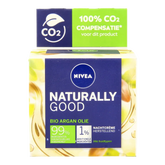 Nivea Naturally pure nightcream sensitive skin 50 Milliliter