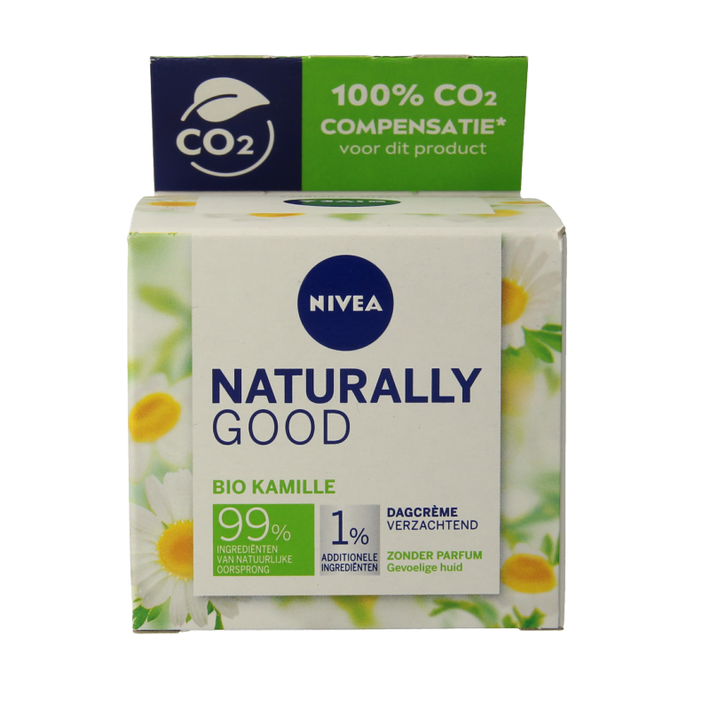 Nivea Naturally pure dagcreme sensitive skin 50 Milliliter
