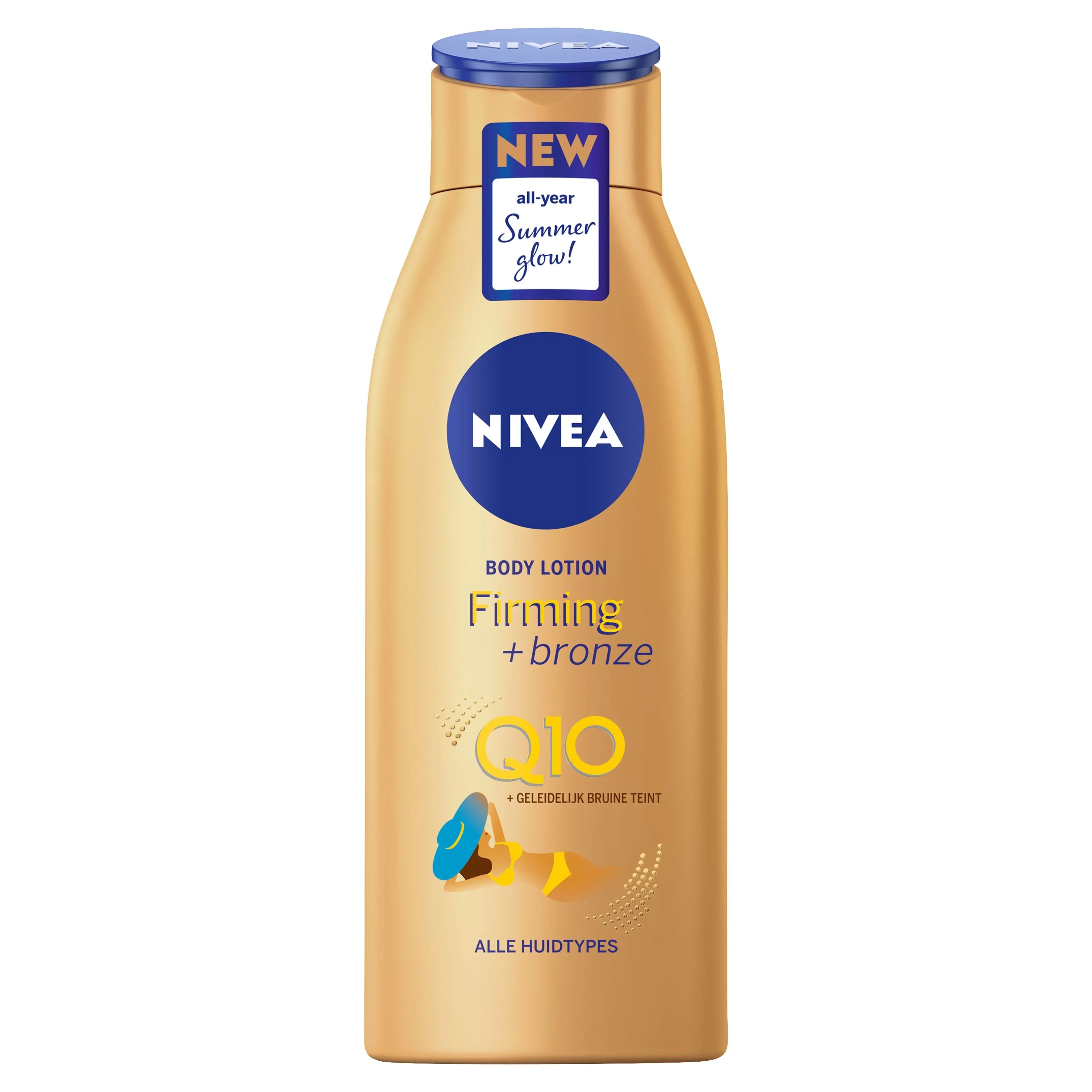 Nivea Bodylotion Q10 firming & bronze 200 Milliliter