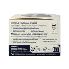 Nivea Men gezichtscreme sensitive 50 Milliliter