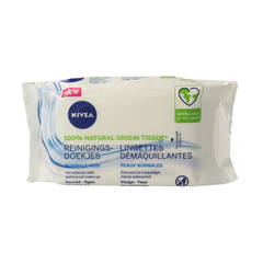 Nivea Verfrissende doekjes normale/gemengde huid 25 Stuks