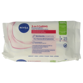 Nivea Verzachtende doekjes droge/gevoelige huid 25.00 Stuks
