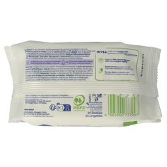 Nivea Sensitive reinigingsdoekjes 25.00 Stuks