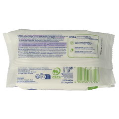 Nivea Sensitive reinigingsdoekjes 25 Stuks