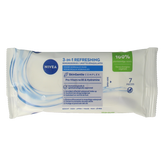 Nivea 3-in-1 Verfrissende doekjes mini 7.00 Stuks