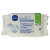 Nivea 3-in-1 verzorgende micellair reindoek 25.00 Stuks