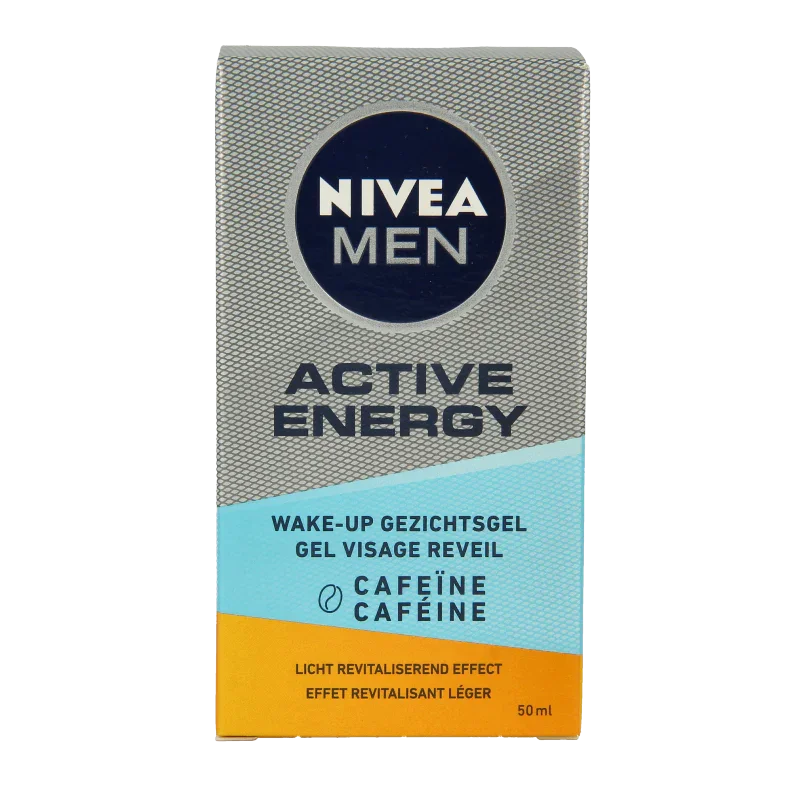 Nivea Men active energy gezichtsgel fresh look 50 Milliliter