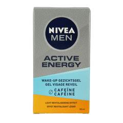 Nivea Men active energy gezichtsgel fresh look 50.00 Milliliter