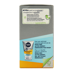 Nivea Men active energy gezichtsgel fresh look 50.00 Milliliter