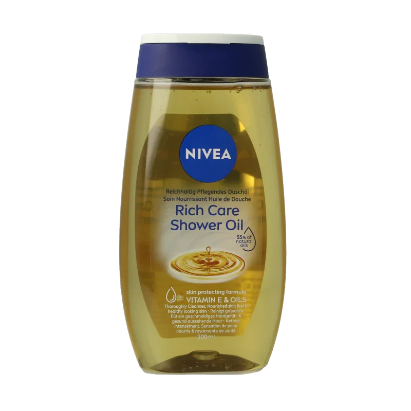 Nivea Natural douche olie verzorgend 200 Milliliter