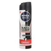 Nivea Men deodorant spray black & white max protection 150 Milliliter