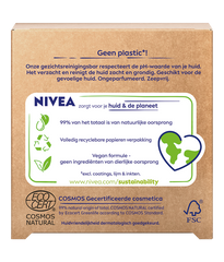 Nivea Naturally clean face bar verzachtend 75 Gram