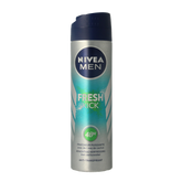 Nivea Men deodorant spray fresh kick 150 Milliliter