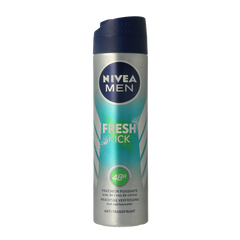 Nivea Men deodorant spray fresh kick 150.00 Milliliter