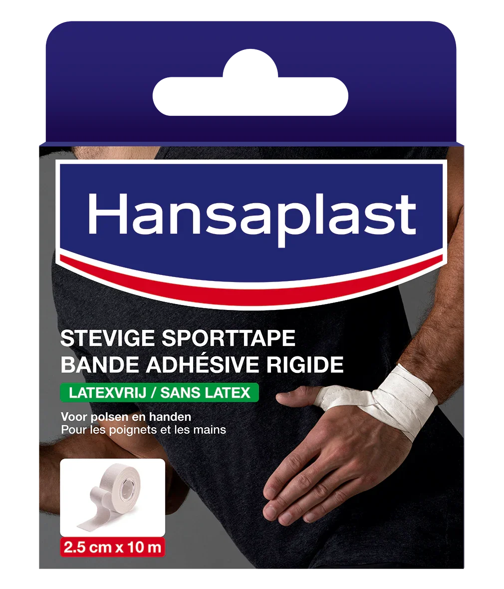 Hansaplast Sport tape smal 2.50cm x 10m 1 Rol