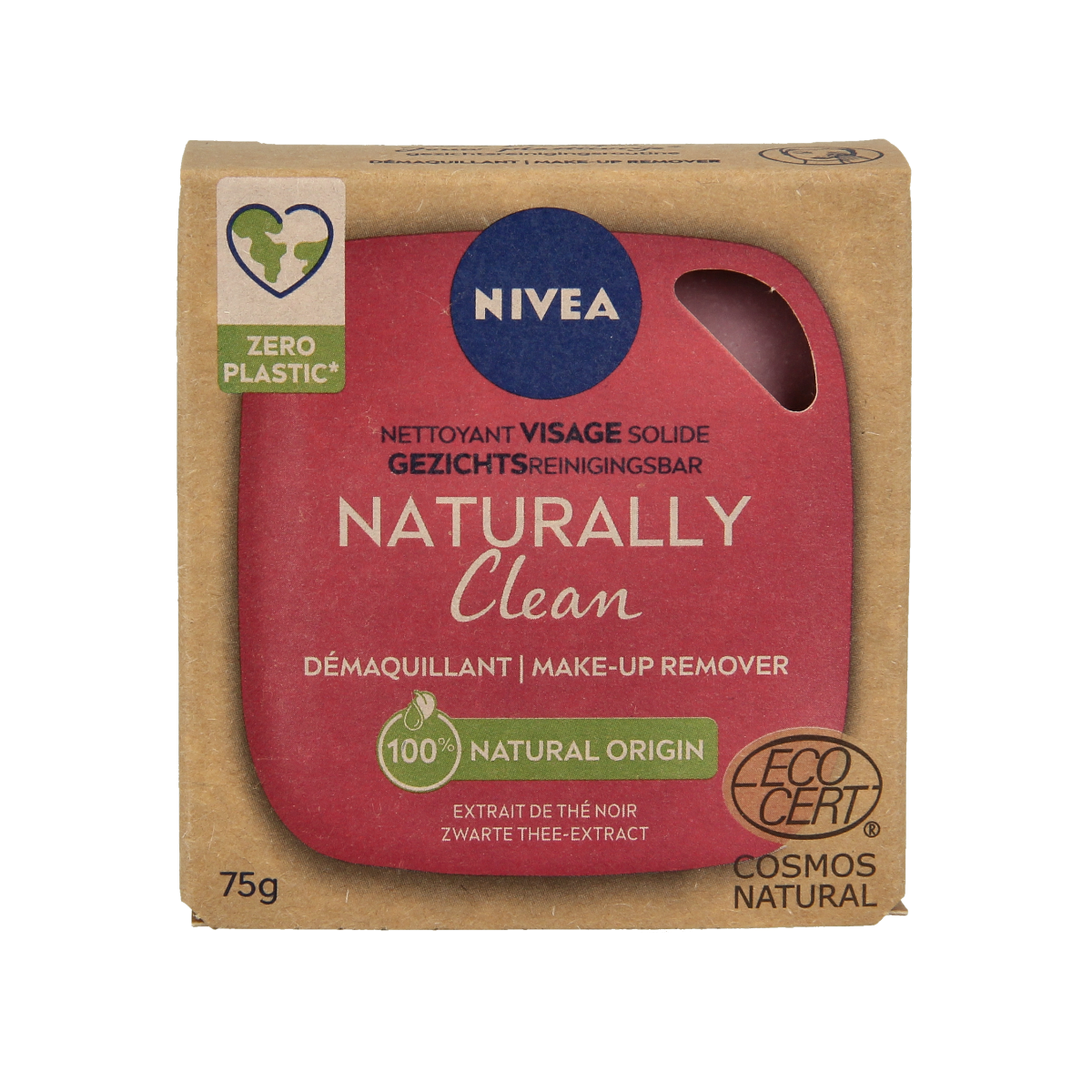 Nivea Naturally clean make up remover 75.00 Gram