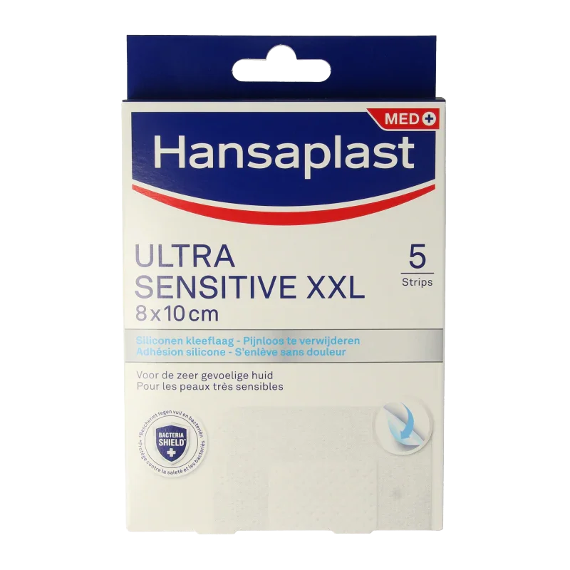 Hansaplast Pleister ultra sensitive XXL 5 Stuks