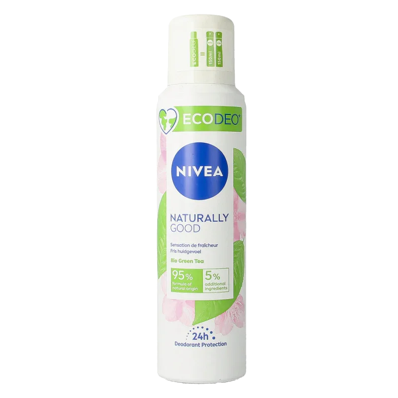Nivea Naturally good bio green tea ecodeo 125 Milliliter